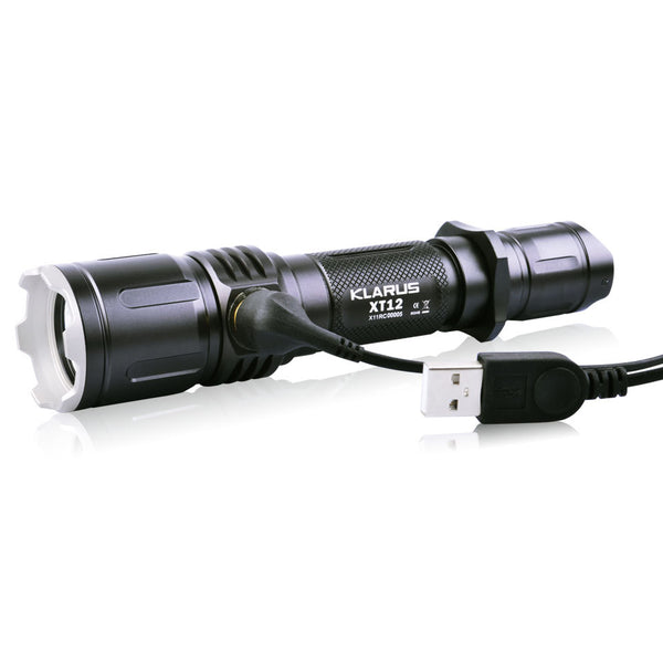 Nouvelle lampe tactique rechargeable Klarus XT12
