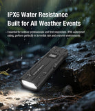 Lampe de poche tactique Klarus X2 - 3000 Lumens Ultra-Plate Format Poche - USB-C