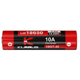 Batterie Klarus 18650 4000mAh 18GT-40 - Autonomie Prolongée