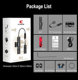 Lampe Torche Klarus GL3 - 2100 Lumens – Rechargeable + Montage M-LOK + Interrupteur déporté