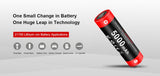 Batterie Klarus 21700 5000mAh 21GT50 pour lampe XT21X