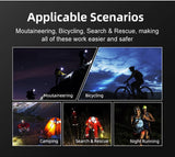 Lampe Frontale Klarus HL1 – 1200 Lumens – Rechargeable + Rouge