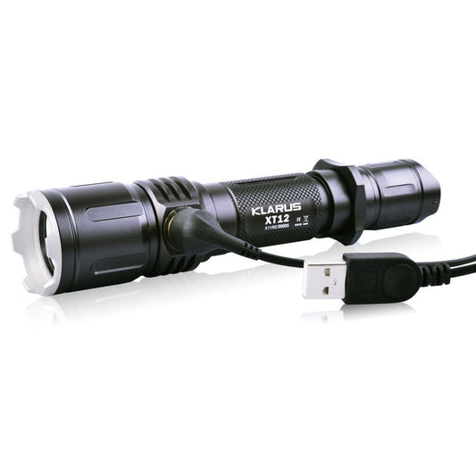 Nouvelle lampe tactique rechargeable Klarus XT12