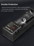 Chargeur Klarus Smart Charger K1 PRO pour batteries Li-ion, Ni-MH et Ni-Cd