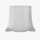 Diffuseur trépied blanc souple Klarus KDF-5 - XT11GT / XT21C / GL4 / XT11S / XT11R / A1 PRO / A2 PRO