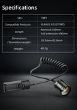Interrupteur tactique Klarus TRP1 pour lampe XT12GT PRO et XT21X PRO