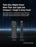 Lampe de poche tactique Klarus X2 - 3000 Lumens Ultra-Plate Format Poche - USB-C