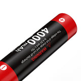Batterie Klarus 18650 4000mAh 18GT-40 - Autonomie Prolongée