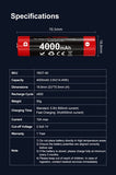 Batterie Klarus 18650 4000mAh 18GT-40 - Autonomie Prolongée