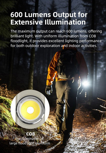 Lampe de poche de travail Klarus E5 - 600 Lumens