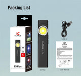 Lampe de poche de travail Klarus E5 PLUS - 650 Lumens