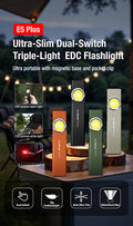 Lampe de poche de travail Klarus E5 PLUS - 650 Lumens