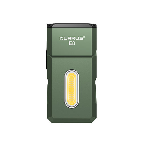 Lampe de poche Klarus E8 1000 Lumens - Triple Éclairage - Tête Pivotante 180° - Rechargeable USB-C