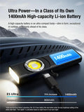 Lampe EDC ultra-fine Klarus E5 Ultra – Triple source lumineuse – 800 lumens
