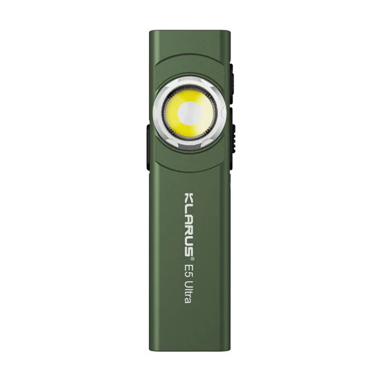 Lampe EDC ultra-fine Klarus E5 Ultra – Triple source lumineuse – 800 lumens