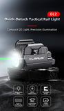 Lampe arme de poing Klarus GL2 1000 Lumens et laser vert rechargeable USB-C