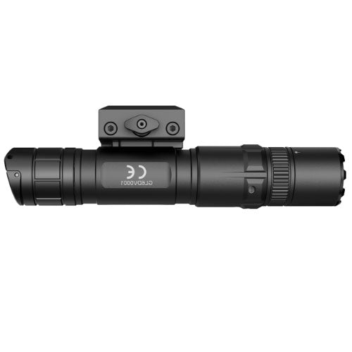 Lampe Torche Klarus GL6 - 1600 Lumens – Rechargeable + Montage Picatinny + Interrupteur déporté TCR1