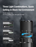 Lampe Torche Klarus GL6 - 1600 Lumens – Rechargeable + Montage Picatinny + Interrupteur déporté TCR1