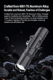 Lampe Torche Klarus GL3 - 2100 Lumens – Rechargeable + support M-LOK + Interrupteur déporté