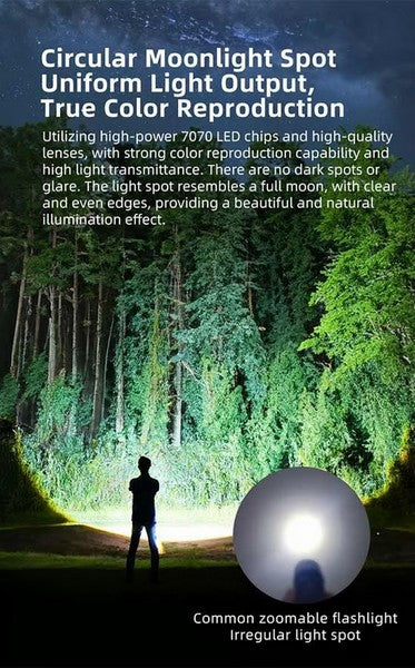 Lampe Torche Rechargeable Klarus A3 – 2200 Lumens – Focus réglable