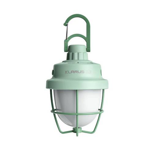 Lanterne de camping compacte - Klarus CL3 Verte – 280 Lumens – Rechargeable