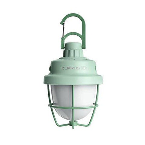 Lanterne de camping compacte - Klarus CL3 Verte – 280 Lumens – Rechargeable