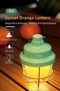 Lanterne de camping compacte - Klarus CL3 Verte – 280 Lumens – Rechargeable