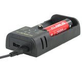 Chargeur Klarus K2 smart charger, USB, 2 baies Powerbank Li-ion, Ni-MH, Ni-Cd