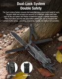 Klarus MT07 Horizon Noir - Pince multifonction multitool 20-en-1