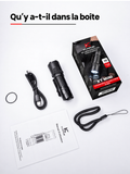 Klarus XT Mini - Lampe tactique compacte à double interrupteur arrière