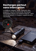 Klarus XT Mini - Lampe tactique compacte à double interrupteur arrière