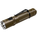 Lampe tactique Klarus XT2CR PRO Desert Tan - 2100 Lumens - Rechargeable en USB-C