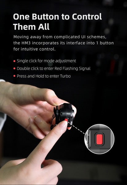 Lampe Frontale Klarus HM3 – 670 Lumens – Lumière rouge - Ultra légère