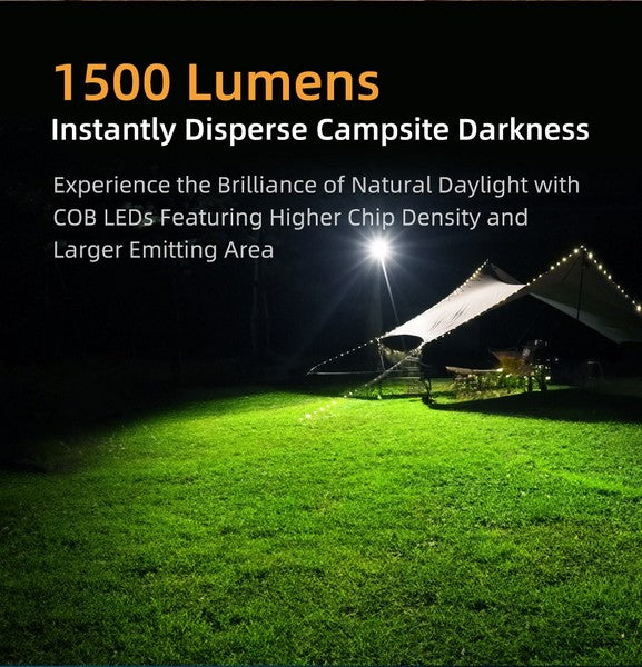 Lampe de Travail Klarus WL3 1500 Lumens - Rechargeable et Powerbank