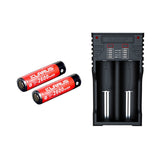 Chargeur Klarus K2 USB pour batteries Li-ion / IMR / Ni-Cd et LiFePO4 + 2 batteries