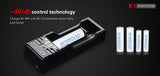 Chargeur Klarus K1 USB pour batteries Li-ion / IMR / Ni-Cd et LiFePO4