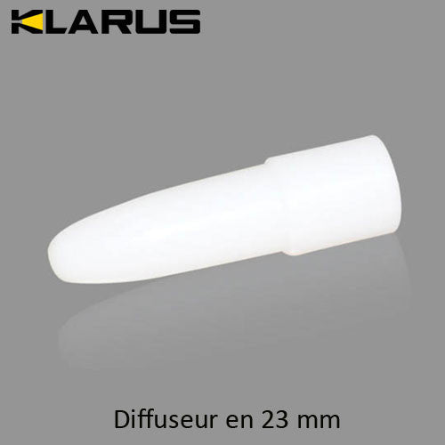 Cône diffuseur blanc dépoli Klarus