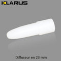 Cône diffuseur blanc dépoli Klarus