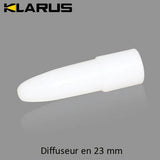 Cône diffuseur blanc dépoli Klarus