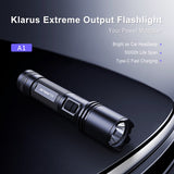 Lampe Torche rechargeable Klarus A1 1100Lumens