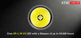 Lampe tactique Klarus XT2C 1100Lumens