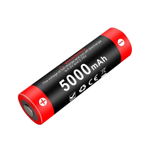 Batterie Klarus 21700 5000mAh 21GT50 pour lampe XT21X