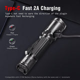 Lampe tactique Klarus XT21C 3200Lumens rechargeable