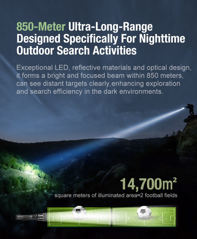 Lampe Torche Klarus XT12GT PRO – 1600 Lumens - Tactique et rechargeable