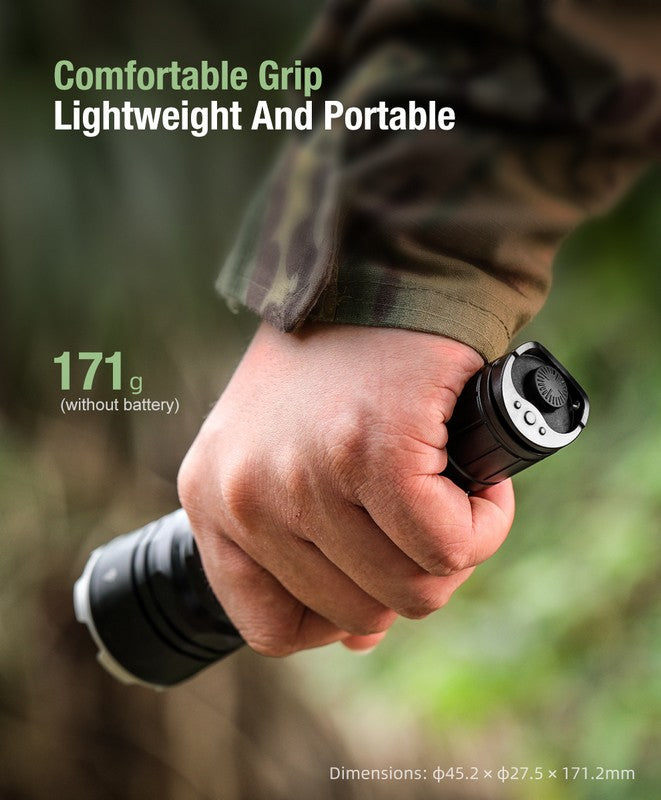 Lampe Torche Klarus XT12GT PRO – 1600 Lumens - Tactique et rechargeable