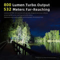 Projecteur de recherche Klarus RS10 – 800 Lumens – Rechargeable USB