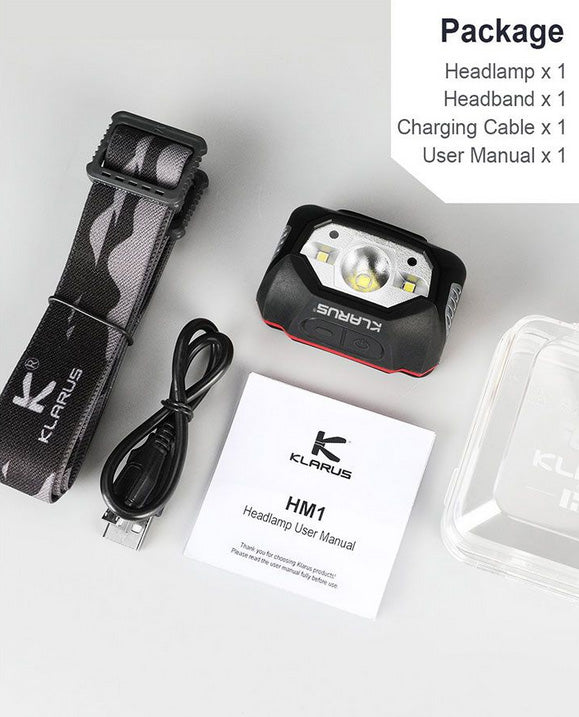 Lampe frontale Klarus HM1 440Lumens