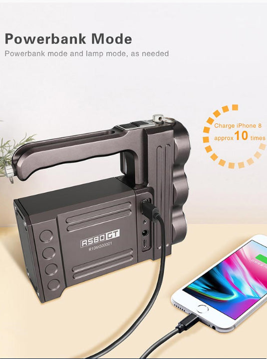 Projecteur rechargeable Klarus RS80GT - 10 000Lumens