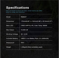Projecteur rechargeable Klarus RS80GT - 10 000Lumens