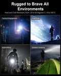 Lampe tactique Klarus XT21X PRO - 4400 Lumens - Rechargeable
